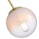 STL LUCE Sus. SL1190.203.01. Cassius. 1x60 W, E27, 20x20x40 cm, golden color