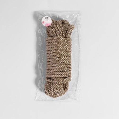 Cord twisted, d = 5 mm, 9 ± 1 m, the color is light gray-3