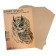Crafts for drawing, graphics and sketches A3, 20 sheets (300x420 mm), 175 g/m², in craft folder, brown/gray
