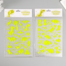Plastic sticker phosphorus 