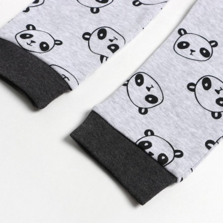 Pants children, gray color, size 68-3