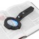 Lupa for reading VEBER 600557, 4x, diameter 65 mm, LED backlight, flashlight, compass