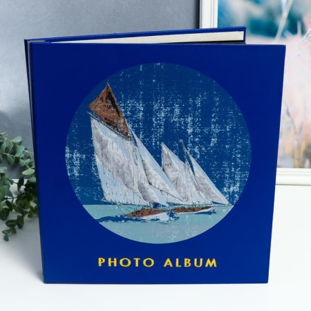 Photo album magnetic 20 sheets "Sailing regatta" in a box 34x4x33 cm