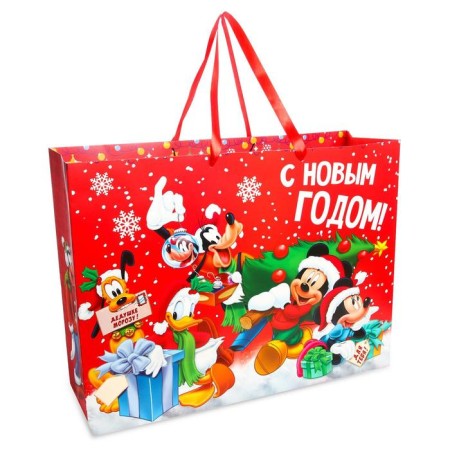 New Year. Gift package, 61x46x20 cm, packaging, Mickey Mouse-1
