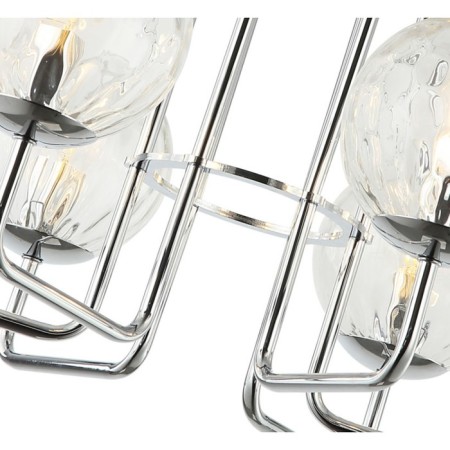 Stely 6xe14 ceiling chandelier 40W, size 64x64x53 cm, color chromium-1