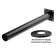 Support Metal era OM-1,0 for NTU lamps, 1000x60 mm, black