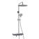 The shower system Wasserkraft A113.11.058.ch Thermo, tropical shower, thermostat, chrome