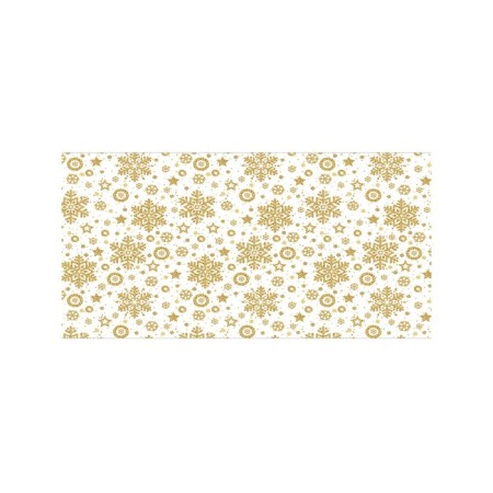 Basket for toys "Golden snowflakes, size 35x50 cm-1