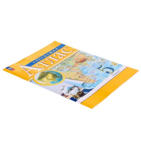 Atlas DF "Geography Grade 5", new. Borders-1