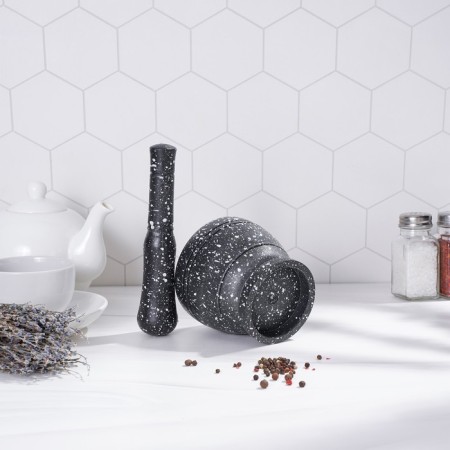 Stupa with pestle "Black Stone"-7