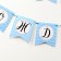 Paper garland on the Gentleman tape