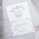 Wedding invitation “To our wedding” (red color), 18.4 x 13 cm
