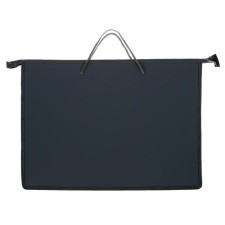 Folder for drawings and drawings A3, 470 x 335 x 50 mm, with handles, plastic, lightning from above, 0.8 mm, PM-A3-35, gray