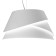 Suspended chandelier Mantra Alboran, E27, 3x20W, 400 mm, white color
