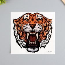 Tattoo on the body color 