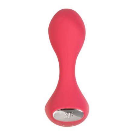 Anal sleeve with vibration Satiffyer backdoor lover, d = 33 mm, red-3