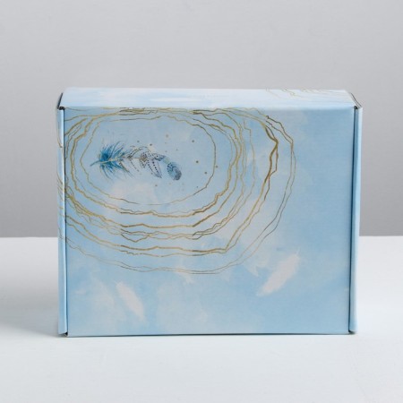 Gift folding box, packaging, “Inspiration”, 27 x 9 x 21 cm-3