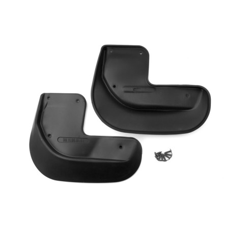 Front splashes for Peugeot 308 2007-2014, set 2 pcs