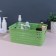 Organizer for storage, with handles, 1 section, 24.5 × 18.5 × 10.5 cm, color mix