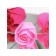 Soap roses, colored shades, set of 12 pcs.