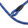 Collar - dog noisy, 0.8 x 45 cm, blue -red