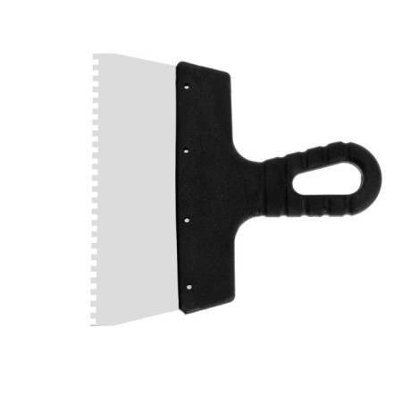 Rolling spatula, 200 mm, tooth 4 mm, stainless steel-1