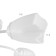 Chandelier 1341001/5wt e27 15W White Bayerlux