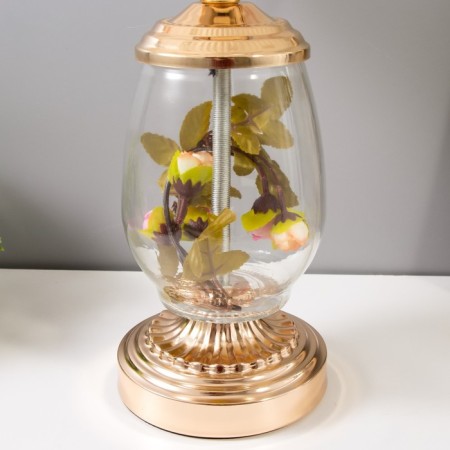 Felicia table lamp E27 40W gold 28x28x43 cm Risalux-3