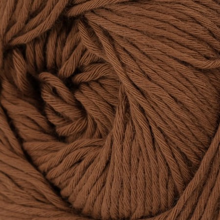 Yarn "Bouquet Unicolor" 100% cotton 200m/100g (3207 chocolate)-2