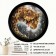 Wall watches, D-28 cm, interior "jaguar", silent