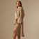 Welfare Women's bathrobe SL Home: Basic "Sabbia", size L, 100% cotton, 300 g/m2