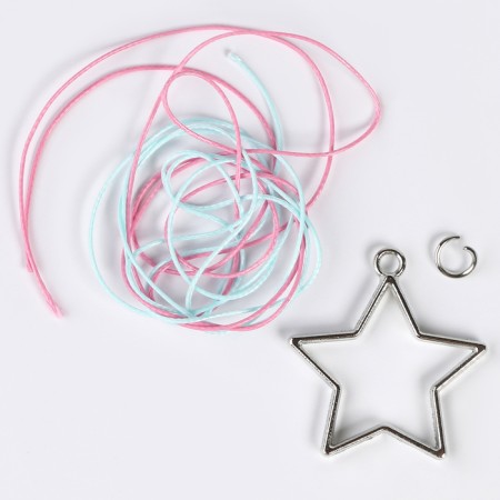 Set for creating jewelry from epoxy resin "Shine like a star"-1