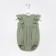 Body with ruffles crumb I am "Muslin", height 68-74 cm, green color