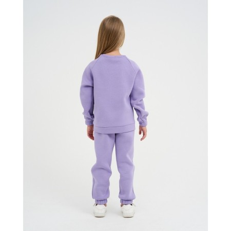Children's costume with the basis (jumper, trousers) KAFTAN "BASIC Line" R.32 (110-116), lilac-3