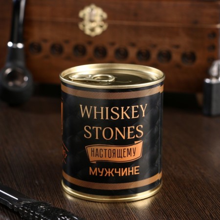 A set of whiskey stones "Whiskey Stones. Vintage", in a tin can, 9 pcs.-3