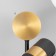 Bra "Antre" LED 46W 3000-6000K black and gold 19x18x40 cm