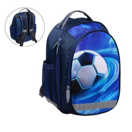 School backpack, 37 x 27 x 16 cm, ergonomic back, calligrata b "Ball"-5