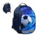 School backpack, 37 x 27 x 16 cm, ergonomic back, calligrata b "Ball"