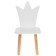 Children's chair "White Crown"