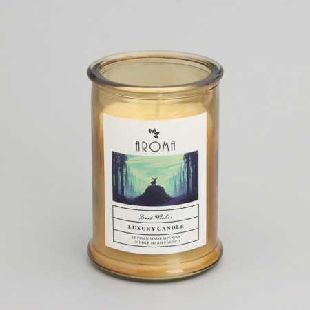 Aromatic candle in the bank "Blooming Jasmine", 40 hours, 95 gr, in the box-3