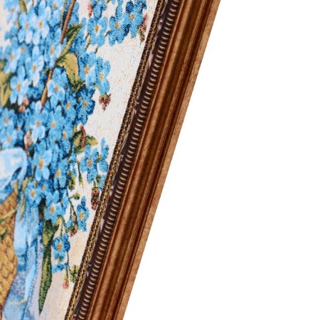 Tapestry "Bouquet in the basket" 28x38 cm-6