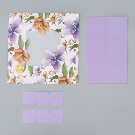 Box for sweets, confectionery packaging, 9 cells, “for you”, 14.7 x 14.7 x 3.5 cm-4