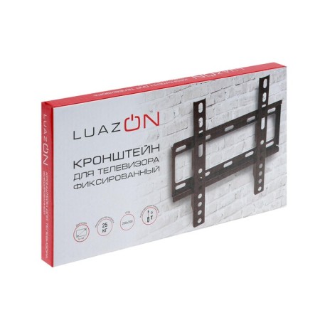 Luazon Kron-80 bracket, for TV, fixed, 14-42 ", 20 mm from the wall, black-8