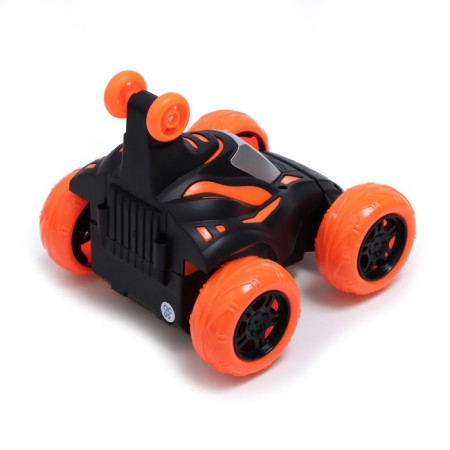 Radio-controlled car-controlled machine "Strokach", light, works on the battery, color orange color-3