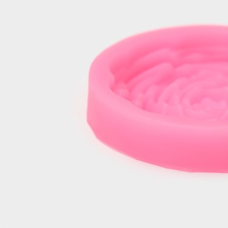 Mold "Beautiful Rose", silicone, 5.7 × 5.7 × 1.2 cm, color mix-3