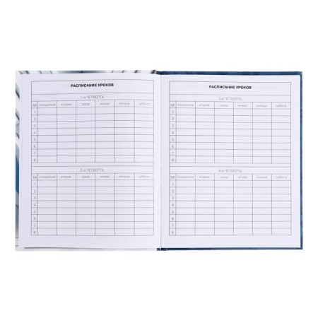 Diary for grades 5-11, hard cover, "sports cars", glossy lamination, offset block 60g/m²-6