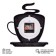 Watch Wall Interior "Cup", silent, 25 x 24 cm, aa