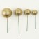 Set for decoration "beads", set 20 pcs, color gold