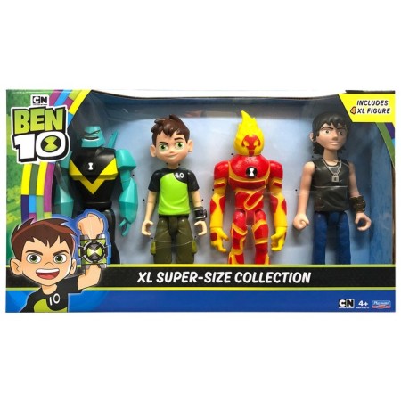 Game set "Man-Foil, Ben 10, Almaz, Kevin 11", 4 figures, 28 cm-1