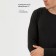Male Resport thermal underwear, kit: longshit, leggings, size l, black